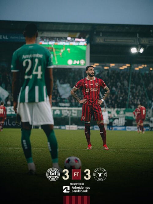 비보르 원정에서 3-3으로 비긴 소식을 전한 미트윌란 (사진=미트윌란 구단 SNS 캡처, 연합뉴스)