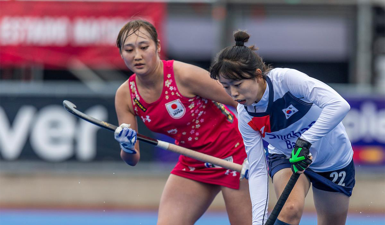 한국, 주니어 여자하키 월드컵 9-16위전서 일본에 분패