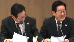 "훌륭한데?" 발언 멈추고 '씨익'…이 대통령 미소 이유