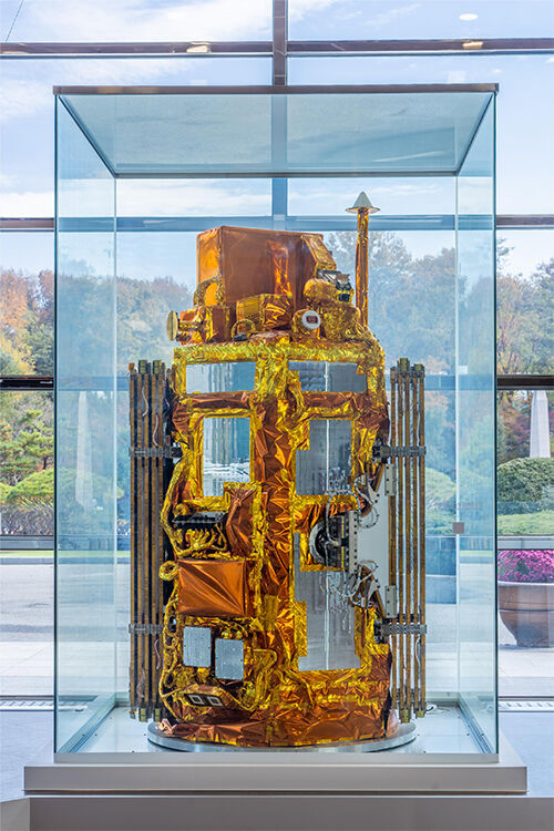 다목적실용위성 1호 준비행모델 (사진=항우연 제공, 연합뉴스)