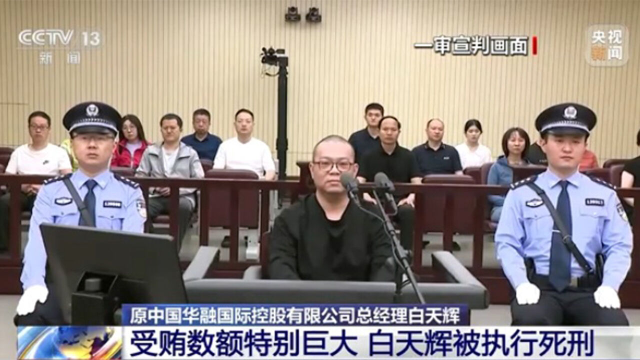 중국 2천억대 뇌물수수 금융사 전 대표 사형 집행