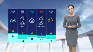 [날씨] 출근길 곳곳 영하권 추위&hellip;한낮엔 기온 '쑥'