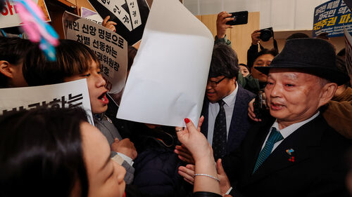 인권의날 행사 온 인권위원장, 막혀 참석 못 하고 대독 기념식