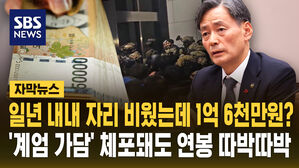 [자막뉴스] 일 년 내내 자리 비웠는데 1억 6천만 원? '계엄 가담' 체포돼도 월급 주는 나라