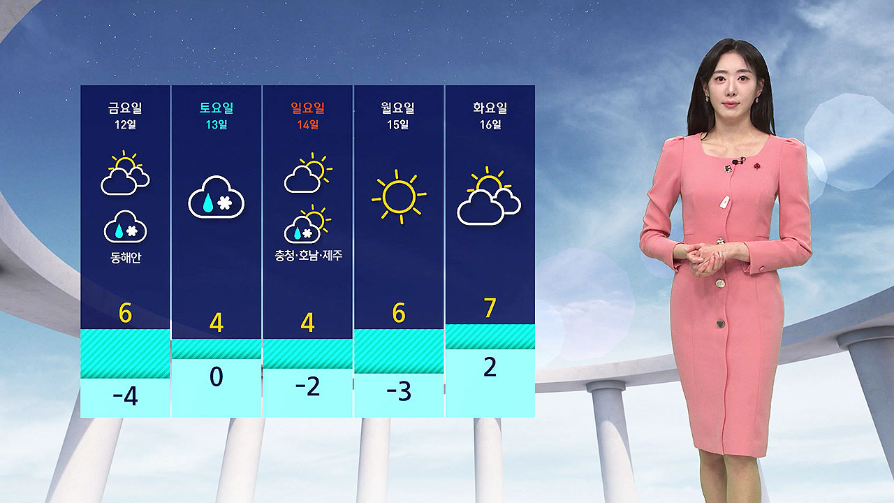 [날씨] 오전까지 전국 비…강원 영동 내일까지 대설