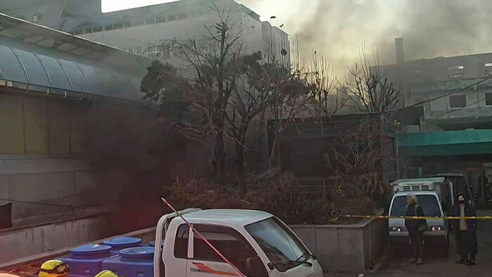 인천 주상복합 지하주차장 화재