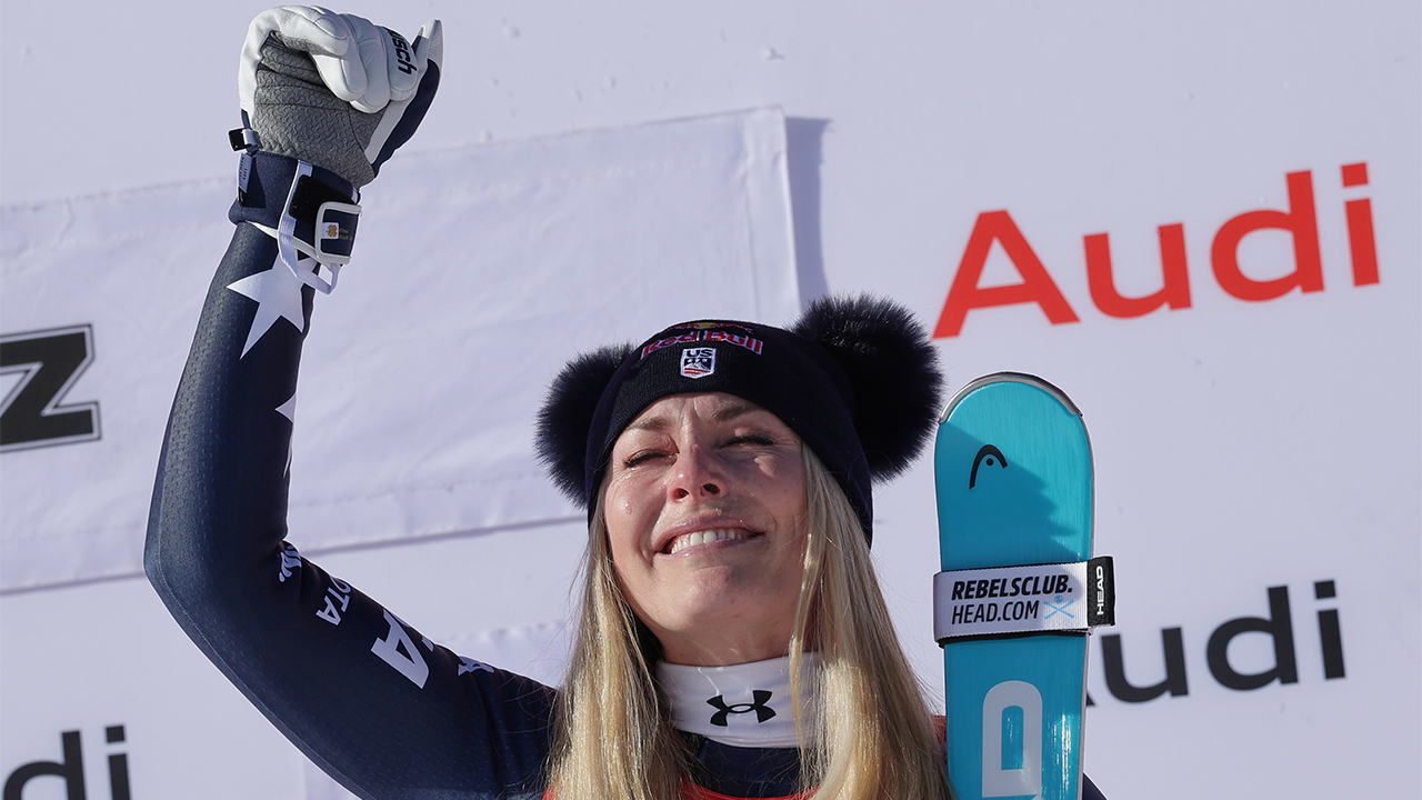 '41세 2개월' 린지 본, 역대 최고령 스키 챔피언 등극