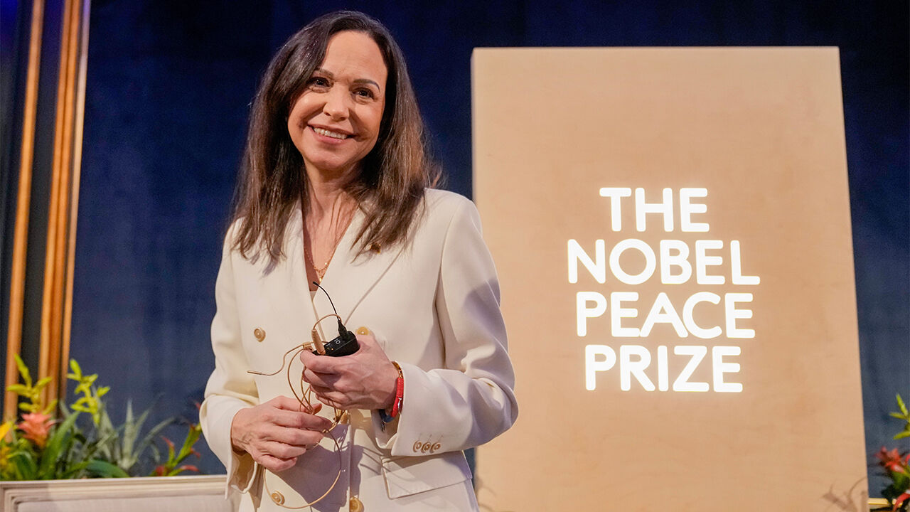 노벨평화상 마차도 "마두로 결국 권좌 떠날 것"…미 개입 지지 의사도