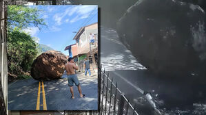 "저게 뭐야" 하는 순간 쾅…3초만 늦었어도 아찔