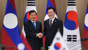 한-라오스 정상회담&hellip;"포괄적 동반자 관계로 격상"