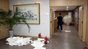 고용노동부 장관실에 불 지르려 한 50대 민원인 징역 2년