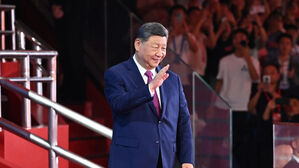 시진핑, 홍콩 행정장관 치하&hellip;"안정에서 번영으로"