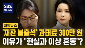 [자막뉴스] 김건희, 재판 불출석 과태료 300만 원&hellip;불출석 이유가 "현실과 이상 혼동"?