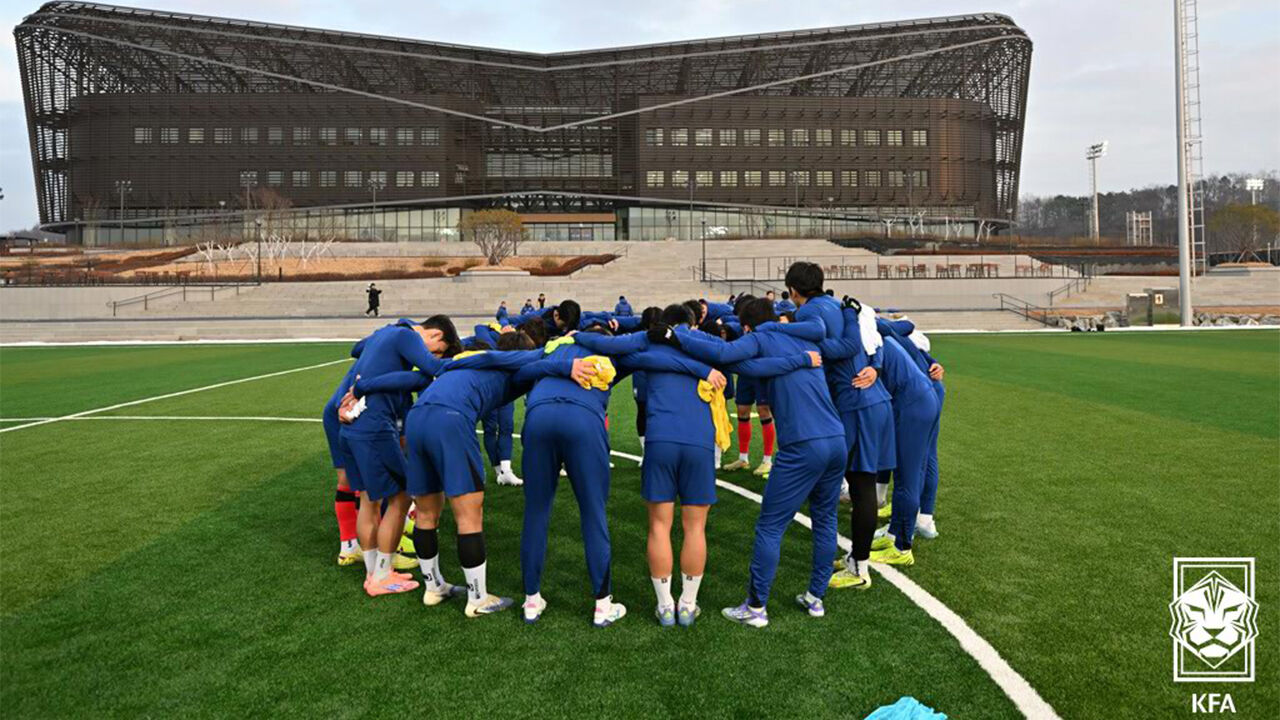 소집훈련 시작하는 U-23 축구대표팀. (사진=대한축구협회 제공, 연합뉴스)