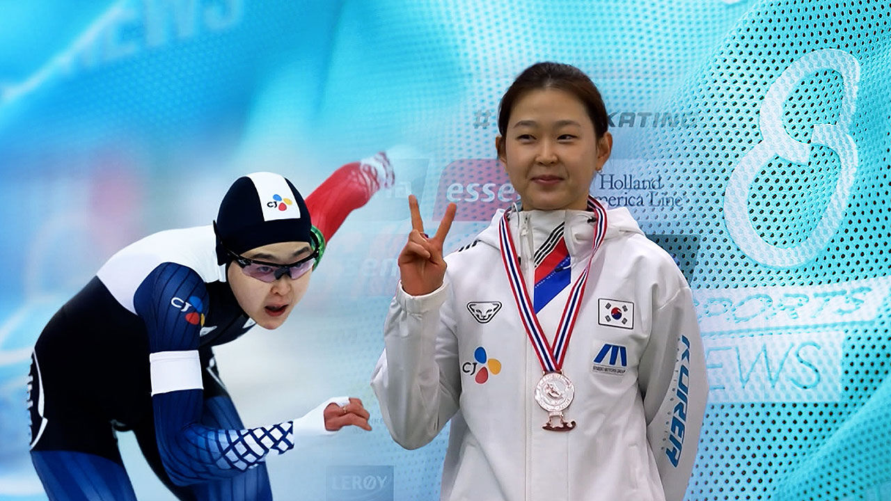 김민선, 부활의 질주…시즌 첫 메달