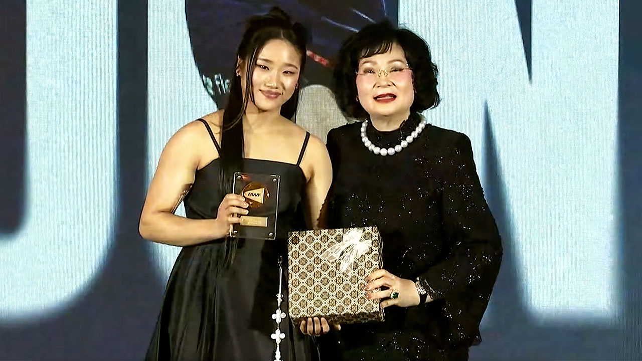 안세영, 3년 연속 '올해의 선수' 선정