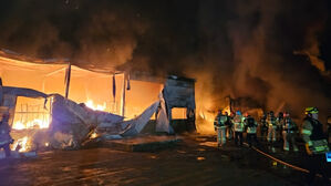 대구 달성군 이불 공장 화재&hellip;2시간 10분 만에 초진