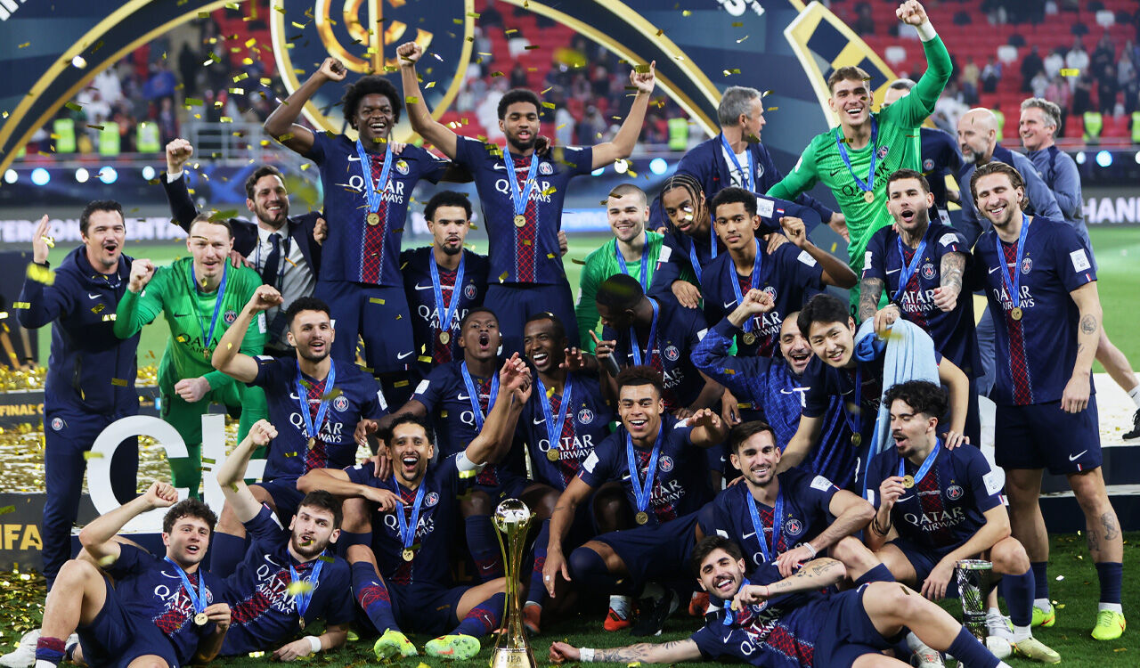 '이강인 부상 교체' PSG, 인터콘티넨털컵 우승…6관왕 대기록