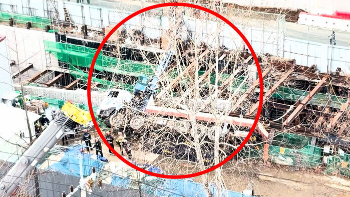 27톤 크레인 기울더니 '쾅'&hellip;끝내 숨진 채 발견된 작업자