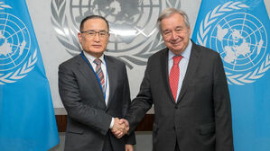 위성락 안보실장, 유엔사무총장 면담&hellip;한반도 평화 논의