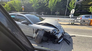 마약에 취해 포르쉐 몰다 6중 추돌사고 20대 징역 5년