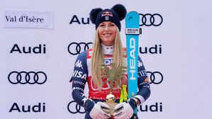 41세 본, 알파인 스키 월드컵 프랑스 대회 3위