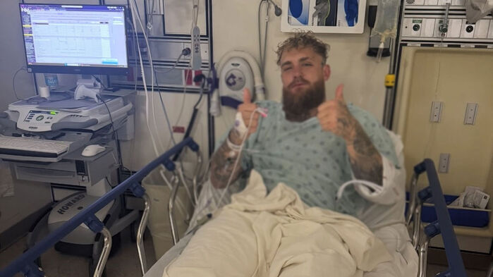 '헤비급 챔피언' 조슈아에게 패한 제이크 폴 "턱뼈 2곳 골절&hellip;일주일 간 유동식만 먹어야"