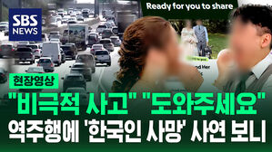 [현장영상] 미국에서 역주행 참변, 한인 남편 숨지고 임신 아내 중상