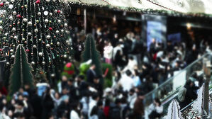 "성탄의 빛 온누리에"&hellip;도심 곳곳 시민 '북적'