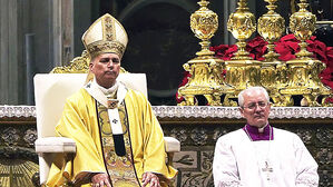 즉위 후 첫 성탄 미사&hellip;"힘 없는 자들과 함께"