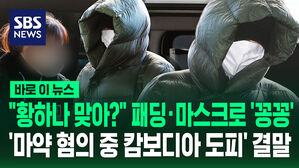 [바로이뉴스] "황하나 맞아?" 패딩&middot;마스크로 '꽁꽁'&hellip;'마약 혐의 중 캄보디아 도피' 결말