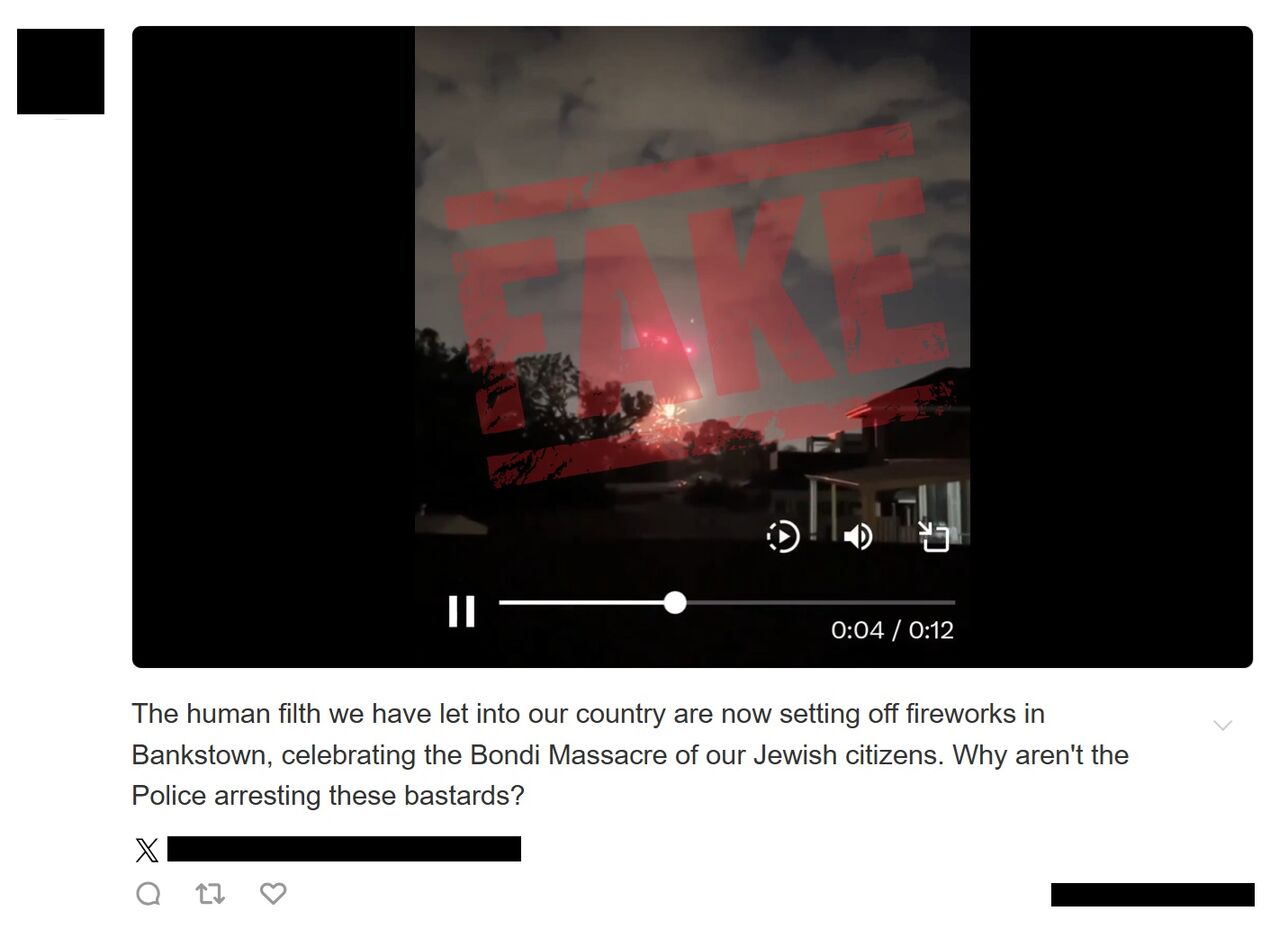 호주 총격 테러 허위정보 가짜뉴스