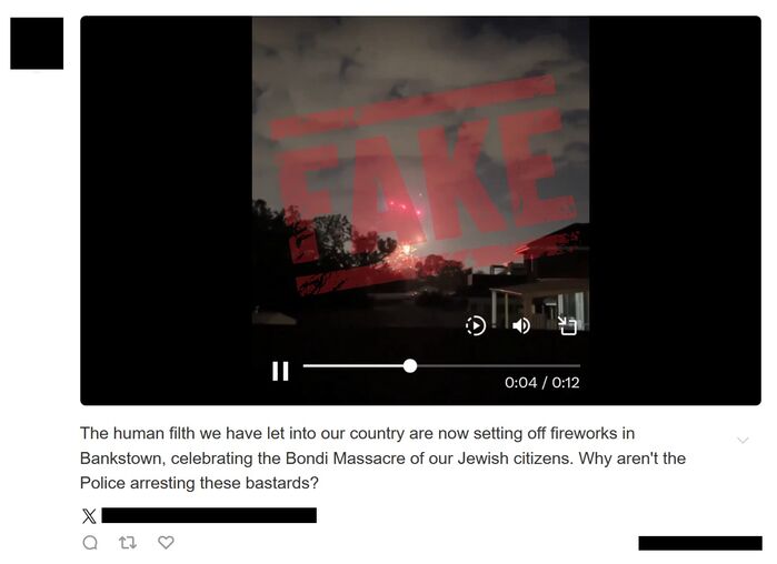 호주 총격 테러 허위정보 가짜뉴스