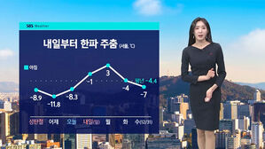[날씨] 한파 일요일에는 잠시 주춤&hellip;31일부터 또 강추위