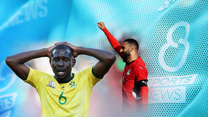 '결정력 부족' 남아공, '10명 뛴' 이집트에 패배