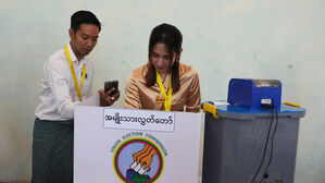 미얀마, 군사쿠데타 4년 10개월만에 총선 개시&hellip;1차 투표 실시