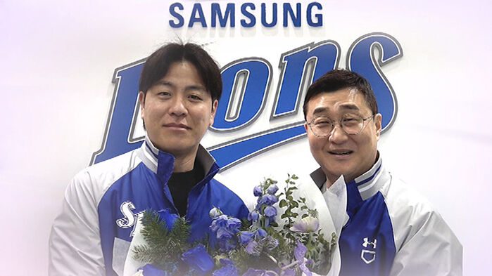 '삼성 잔류' 강민호, 사상 첫 '4번째 FA 계약'