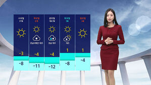 [날씨] 어제보다 5&sim;10도 '뚝'&hellip;새해 초 -10도 추위