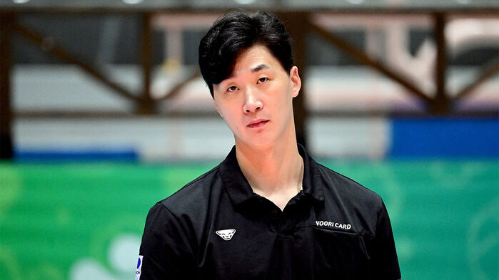 감독대행으로 팀을 이끄는 박철우 우리카드 코치 (사진=한국배구연맹 제공, 연합뉴스)