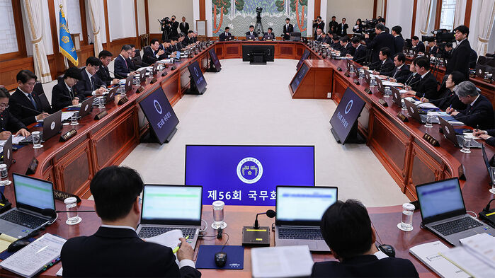 이재명 대통령이 30일 청와대에서 국무회의를 주재하고 있다. (사진=연합뉴스)