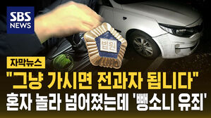 [자막뉴스] "그냥 가시면 전과자 됩니다"&hellip;혼자 놀라 넘어졌는데 '뺑소니 유죄'