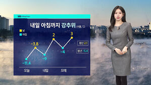 [날씨] 아침까지 '강추위'&hellip;제주에 최대 10cm 눈