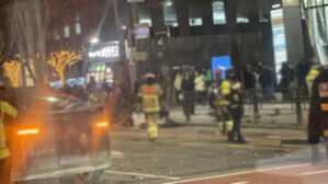 종각역 앞 3중 추돌로 8명 다쳐&hellip;"1명 심정지 병원 이송"