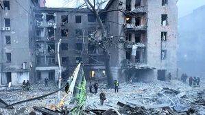 우크라 "러 공습에 병원 입원 환자 등 5명 사상"