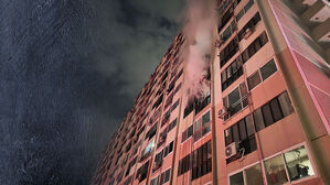 새벽 시간 아파트서 아비규환&hellip;주민 '80여 명' 긴급 대피