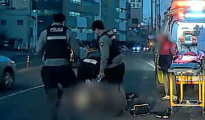 비번이던 경찰 '깜짝'&hellip;피 흘리며 쓰러진 시민 구했다