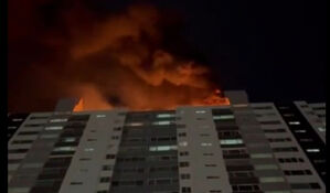 부산 사하구 25층 아파트 옥상서 불&hellip;50명 대피