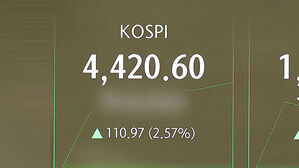 '13만전자&middot;70만닉스' 찍었다&hellip;코스피 첫 4,400 돌파