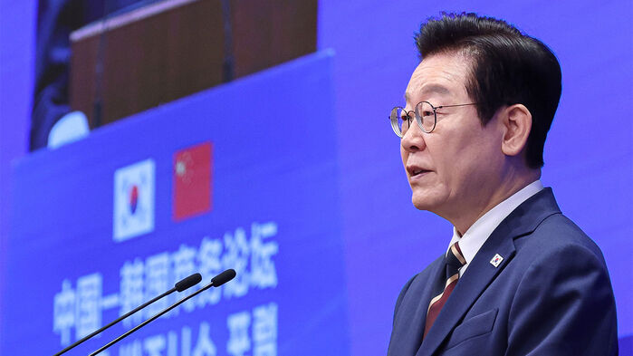 이 대통령 "한중, 새로운 항로 향해야&hellip;AI 협력이 돌파구" 