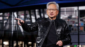 "잭팟 터졌나" 돌발 상황서 웃음&hellip;젠슨 황 보러 장사진